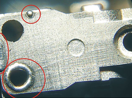 <a href='http://m.mjmei.cn/product/3.htm' class='text_a'>模具激光焊機(jī)</a>修復(fù)模具效果